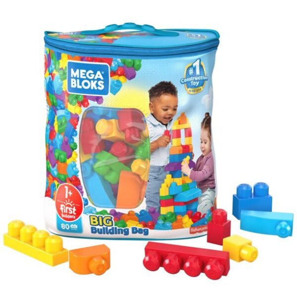 Mega Bloks First Builders Big Building Bag with Big Building Blocks